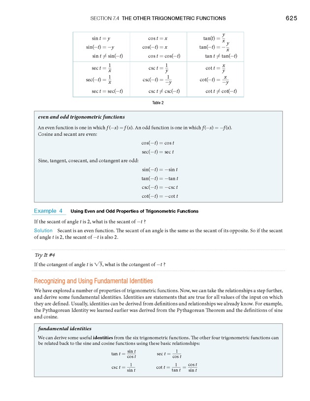 Algebra and Trigonometry - Front Matter 643